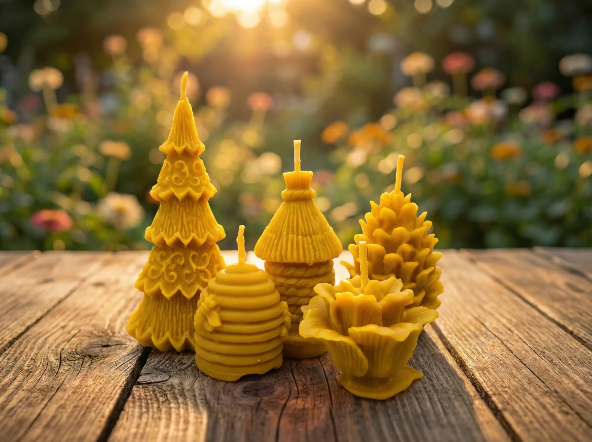 Svíčky ze včelího vosku